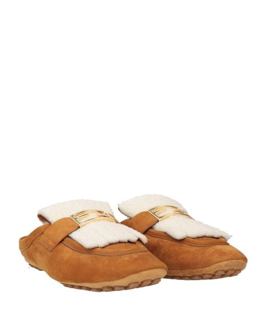 Fendi Brown Mules & Clogs