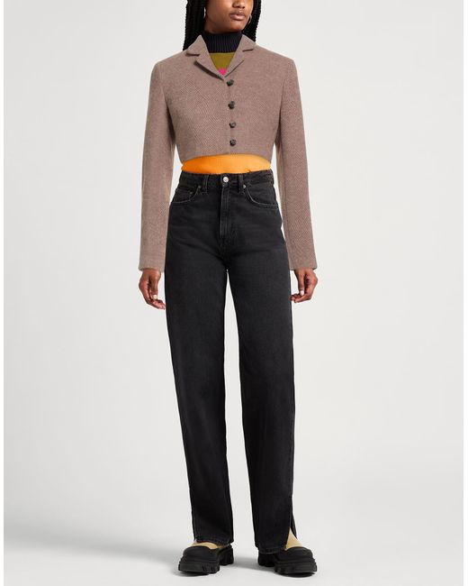 Opening Ceremony Natural Sand Jacket Cotton