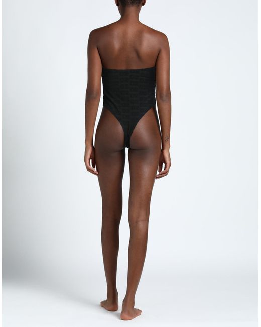 DSquared² Black One-piece Swimsuit