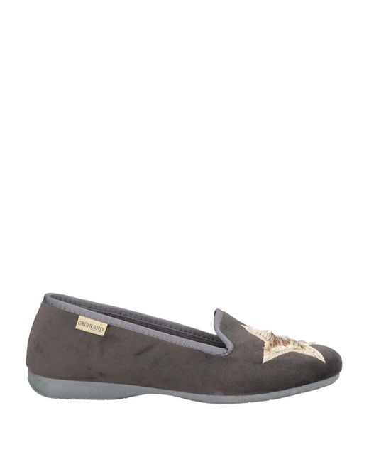 Grünland Gray Loafers Textile Fibers