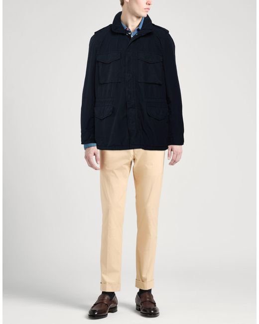 Aspesi Blue Midnight Jacket Polyester, Polyamide for men