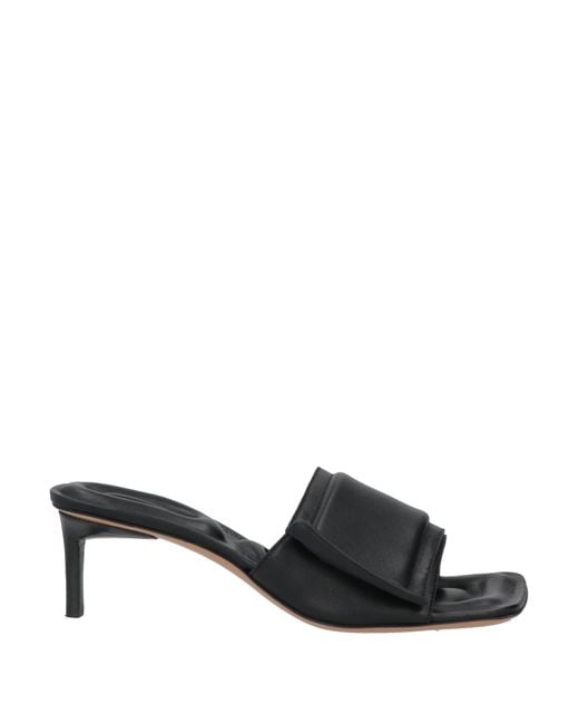 Jacquemus Black Sandals