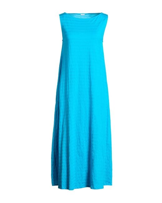 Apuntob Blue Midi Dress