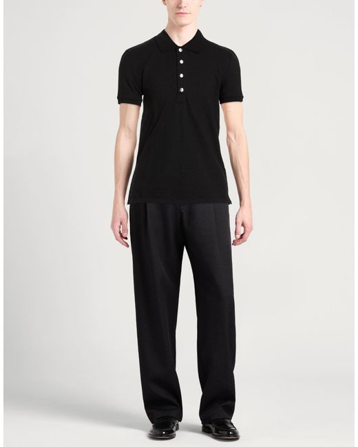 Polo Balmain de hombre de color Black