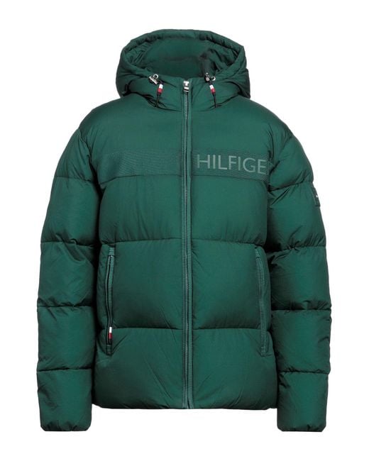 Doudoune plumes ou synthétique Tommy Hilfiger pour homme en coloris Green