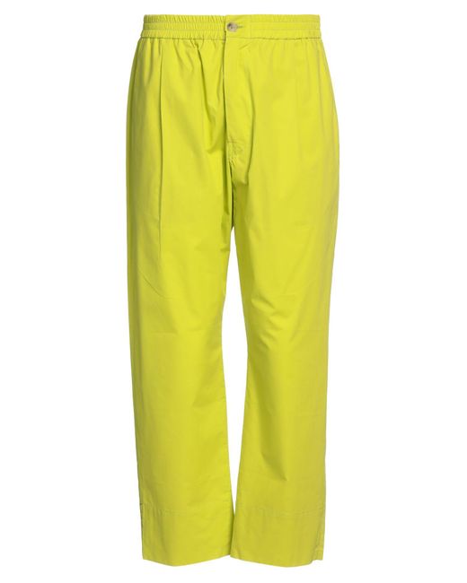 Amaranto Yellow Trouser for men