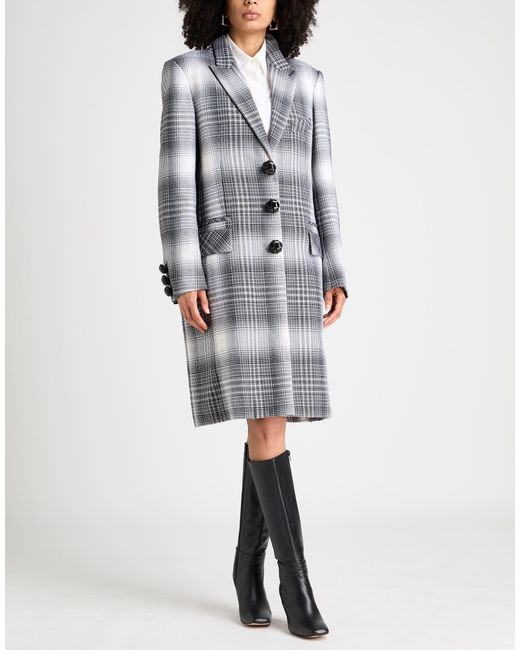 Rabanne Gray Coat Virgin Wool, Polyamide