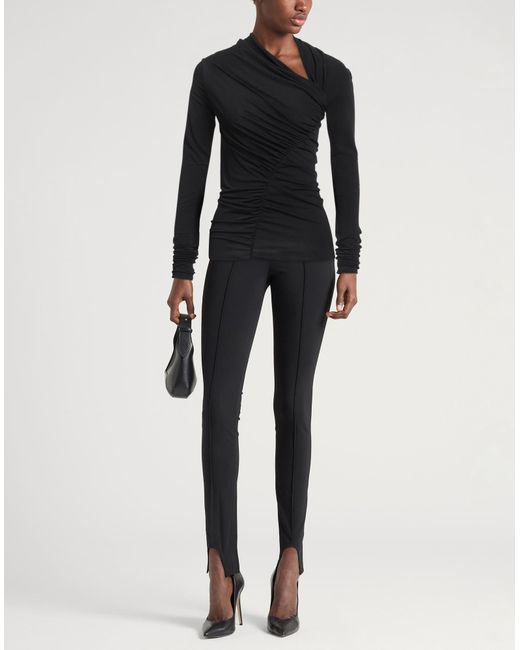 Rick Owens Black Top Viscose, Polyamide, Elastane