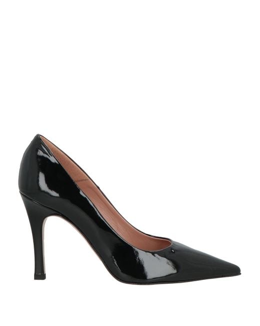 J.A.P. JOSE ANTONIO PEREIRA Black Pumps Leather