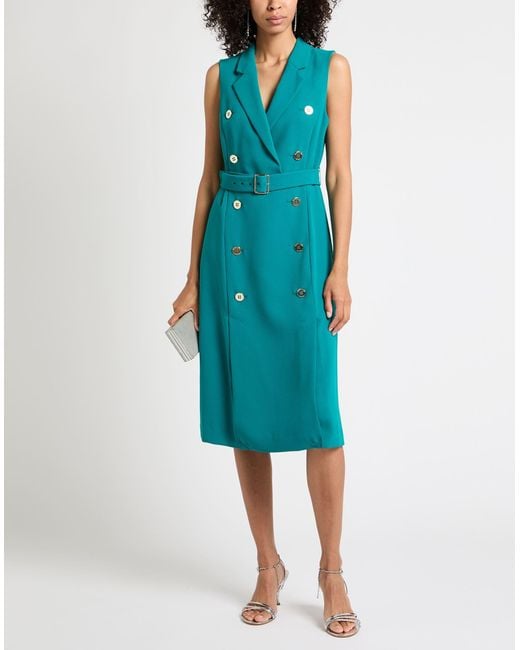 MARCIANO BY GUESS Blue Midi Dress