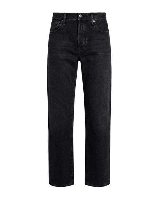 Acne Black Jeans Organic Cotton for men