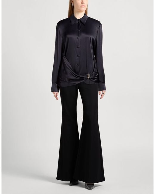 Alberta Ferretti Blue Top Acetate, Silk
