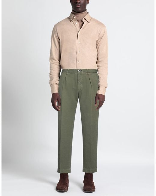 Incotex Green Trouser for men