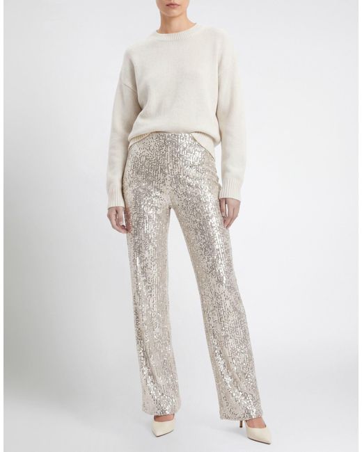 Hanita Gray Pants Polyester