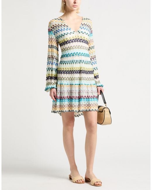 Missoni Blue Mini Dress