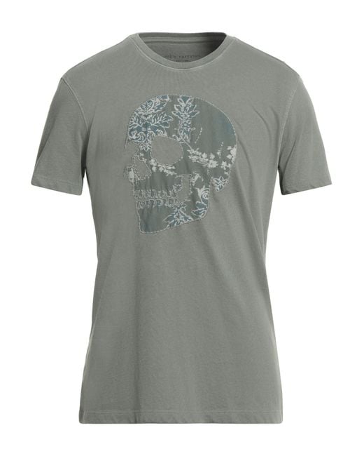 John Varvatos Gray T-Shirt Organic Cotton for men