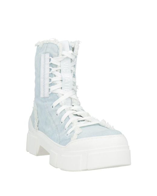 Vic Matié Blue Ankle Boots