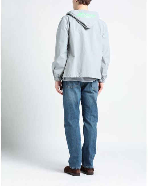 MSGM Blue Jacket for men