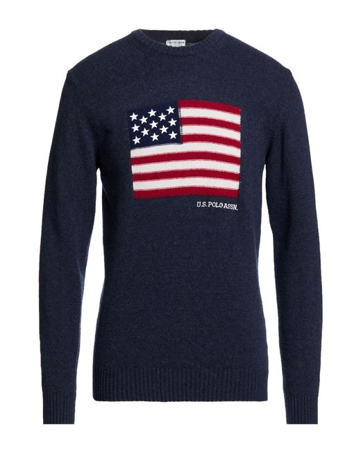 Pullover U.S. POLO ASSN. de hombre de color Blue