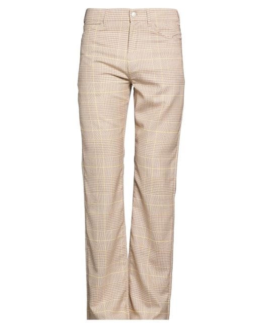 McQueen Natural Pants Wool for men