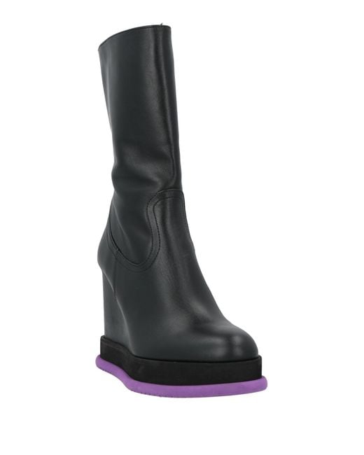 Paloma Barceló Black Ankle Boots