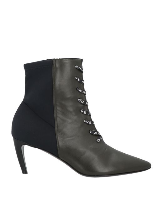 Ballin Amsterdam Black Ankle Boots