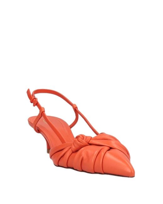 Santoni Red Pumps