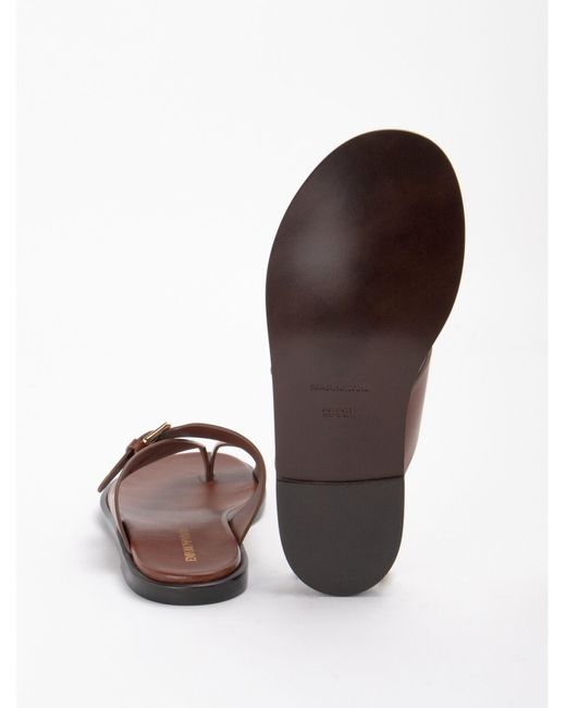 Sandales Emporio Armani en coloris Brown