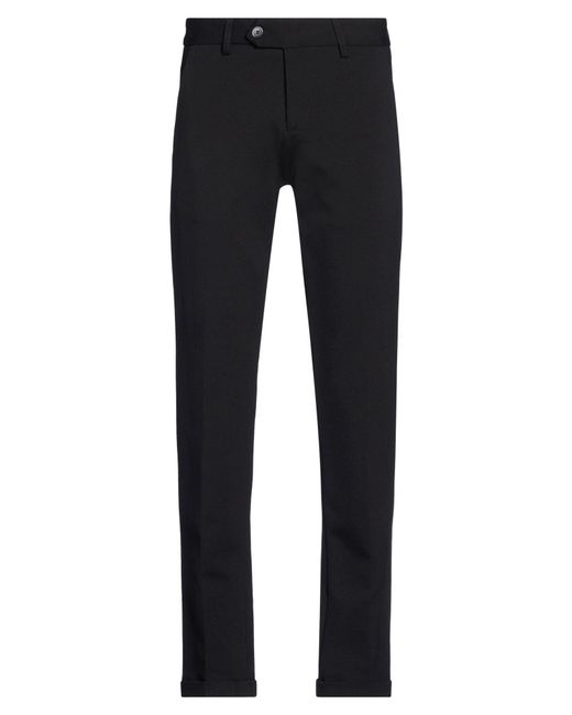 Imperial Black Pants Polyester, Polyamide, Elastane for men