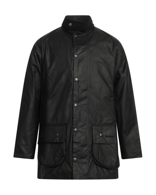 Barbour Black Overcoat & Trench Coat for men