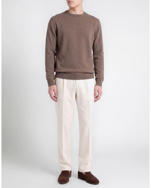 TERRAE CASHMERE Brown Sweater Cashmere for men