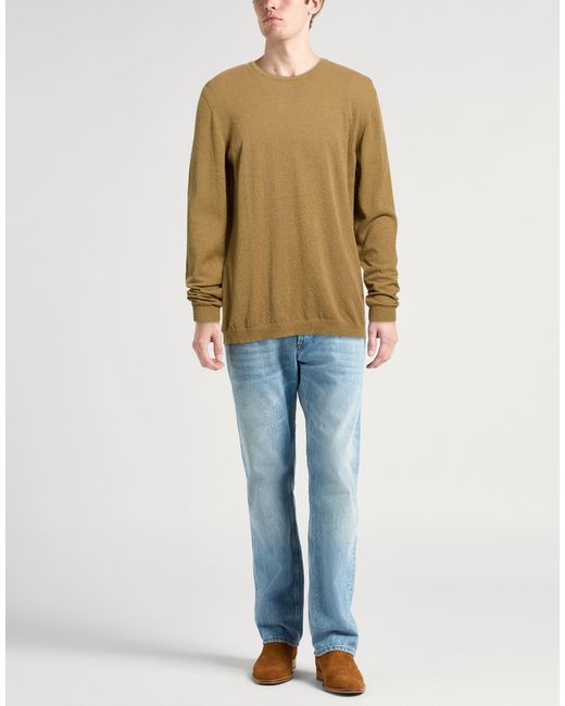 Roberto Collina Brown Sweaters for men