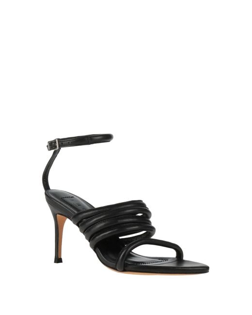 IRO Black Sandals Leather