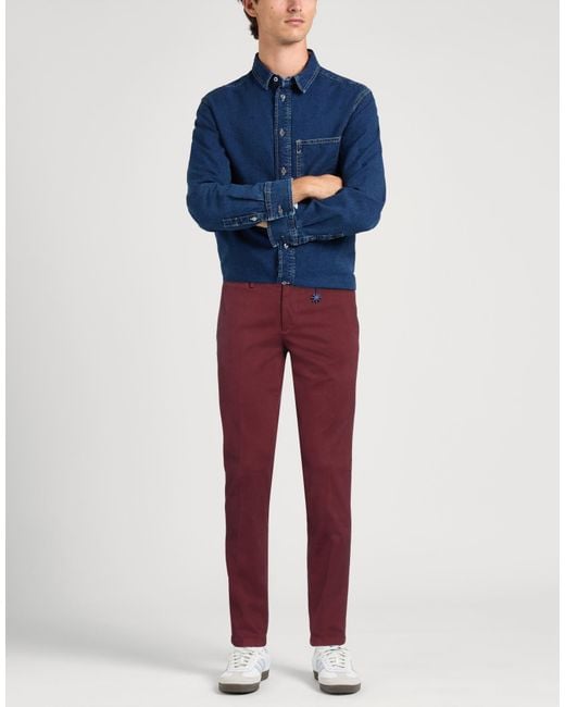 Manuel Ritz Red Trouser for men