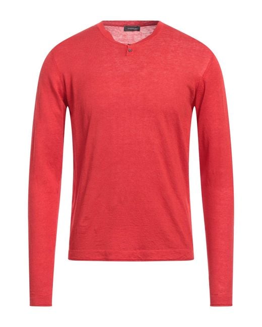 Pullover Rossopuro de hombre de color Red