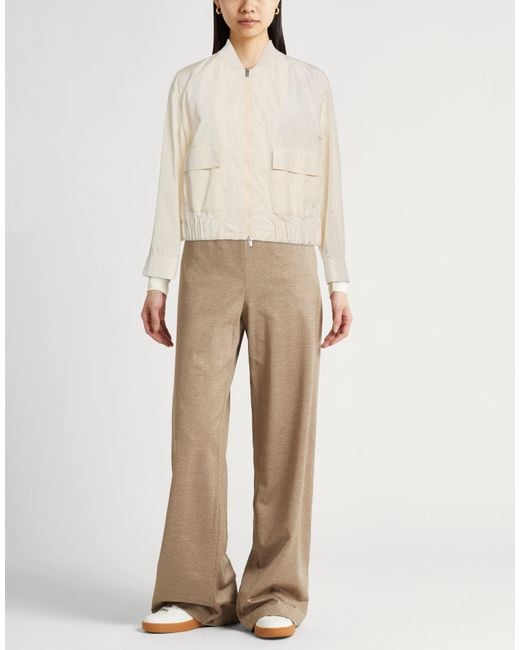 Peserico White Easy Jacket Polyamide, Cotton