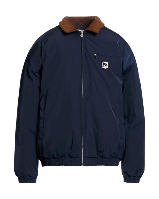 Obey Blue Jacket for men