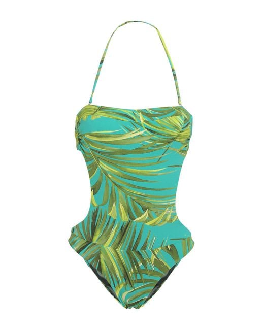 Miss Bikini Synthetic Onepiece Swimsuit in Turquoise (Green) Lyst