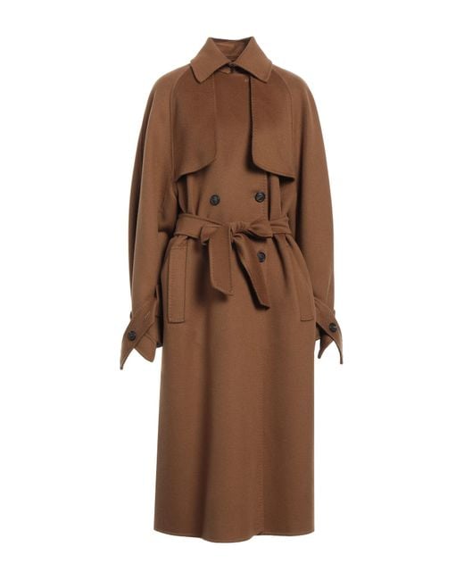 Manteau long Max Mara en coloris Brown
