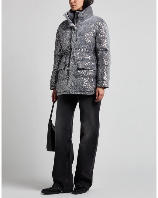 Clips Gray Puffer Polyester