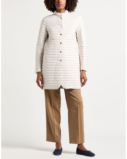 Moorer Natural Ivory Puffer Polyamide, Polyurethane