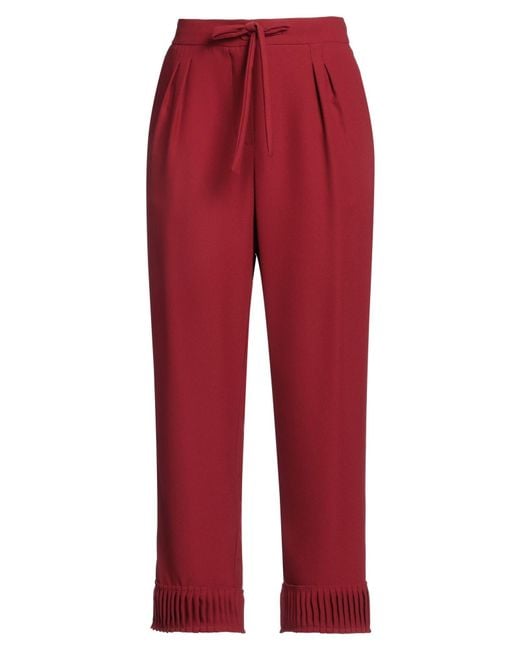 Soallure Red Pants