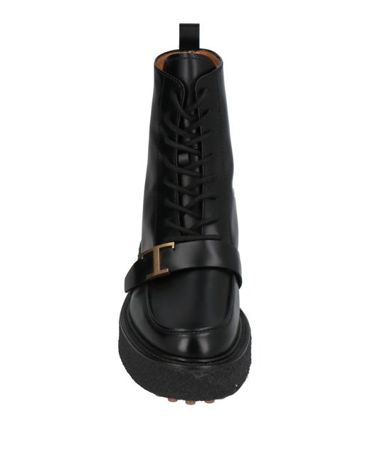 Tod's Black Ankle Boots