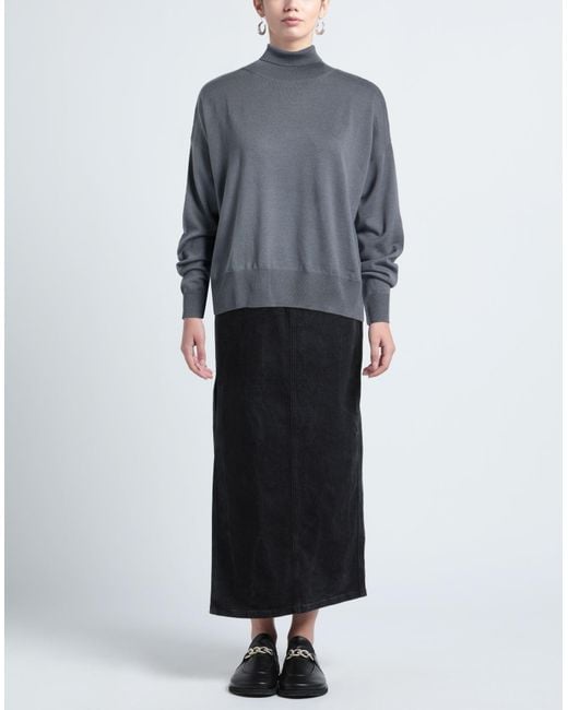 Aragona Gray Turtleneck