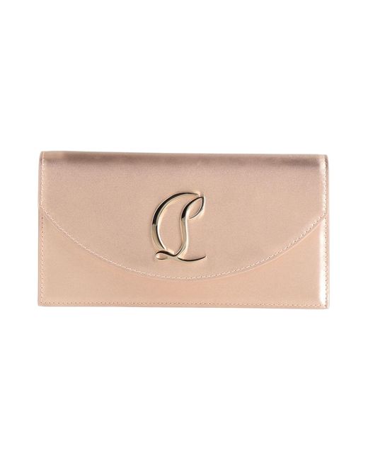 Christian Louboutin Natural Handbag Calfskin