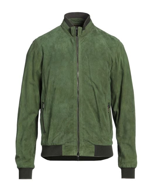 Moorer Green Jacket for men