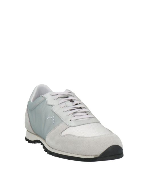Diemme White Sneakers Leather, Textile Fibers for men