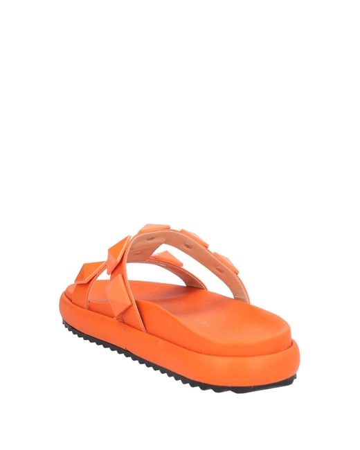 Miss Unique Orange Sandals