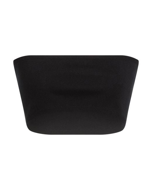 Max Mara Black Top Cotton, Polyamide, Polyester, Elastane