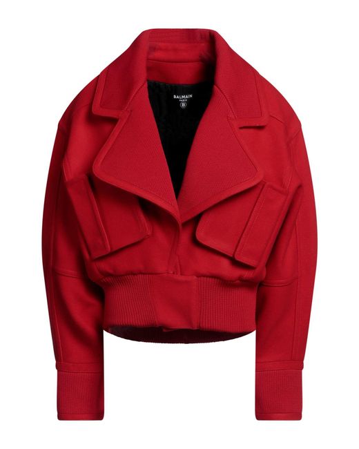 Balmain Red Jacket